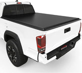 2016-2025 Toyota Tacoma Vinyl Soft Quad-fold Truck Bed Tonneau Cover (Excl. Trail Edition) 6 FT Bed Rail 098